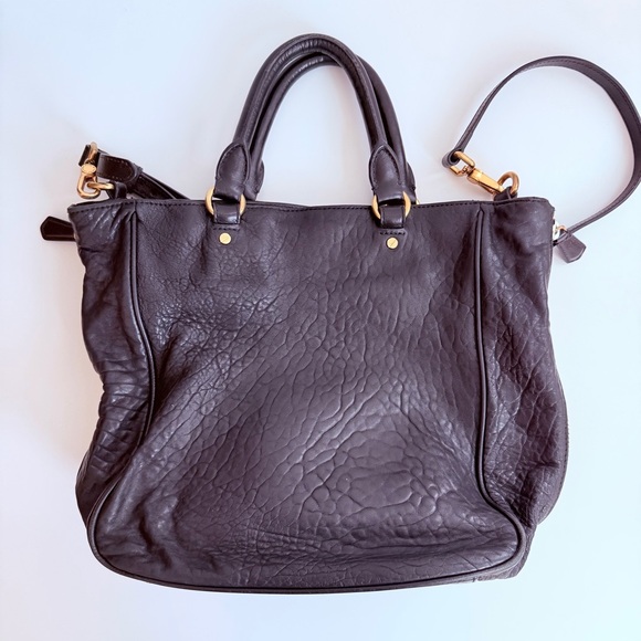 Marc By Marc Jacobs Black Pebbled Leather Tote - Picture 4 of 15
